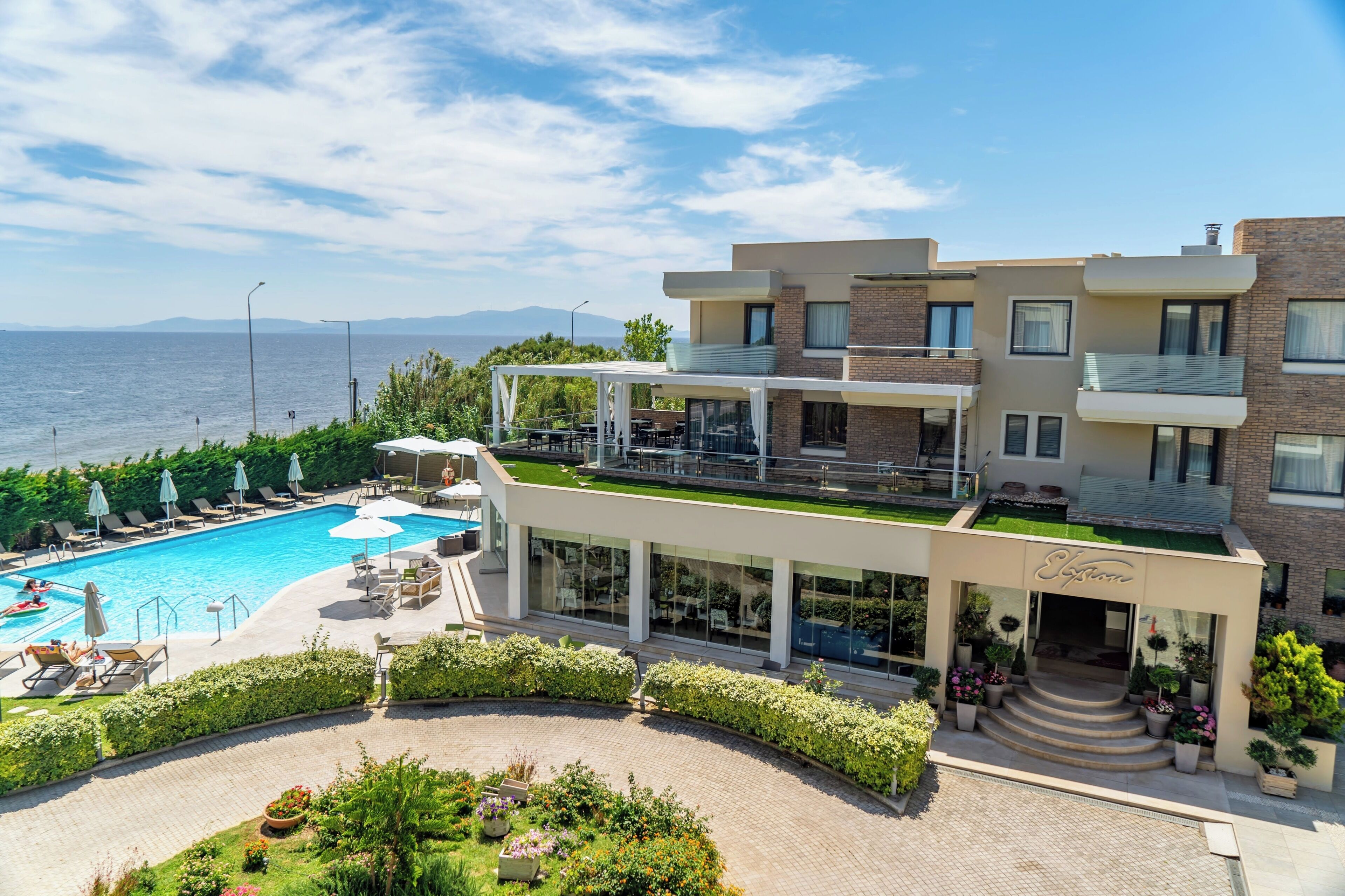 Fachada del alojamiento