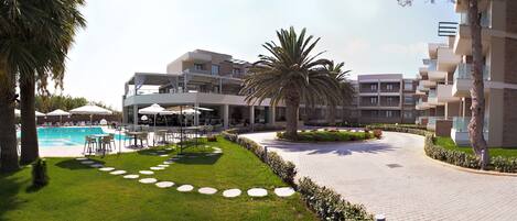 Fassade der Unterkunft