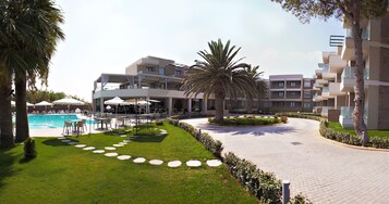 Konaklama yerinin ön cephesi