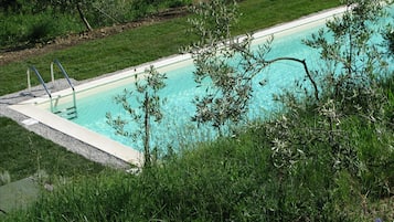 Seasonal outdoor pool