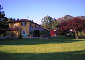 Majoituspaikan julkisivu