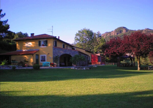 Façade de l’hébergement 