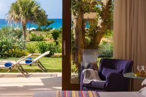 Superior Bungalow, Sea View | In-room safe, soundproofing, free WiFi - Kernos Beach (Hersonissos)