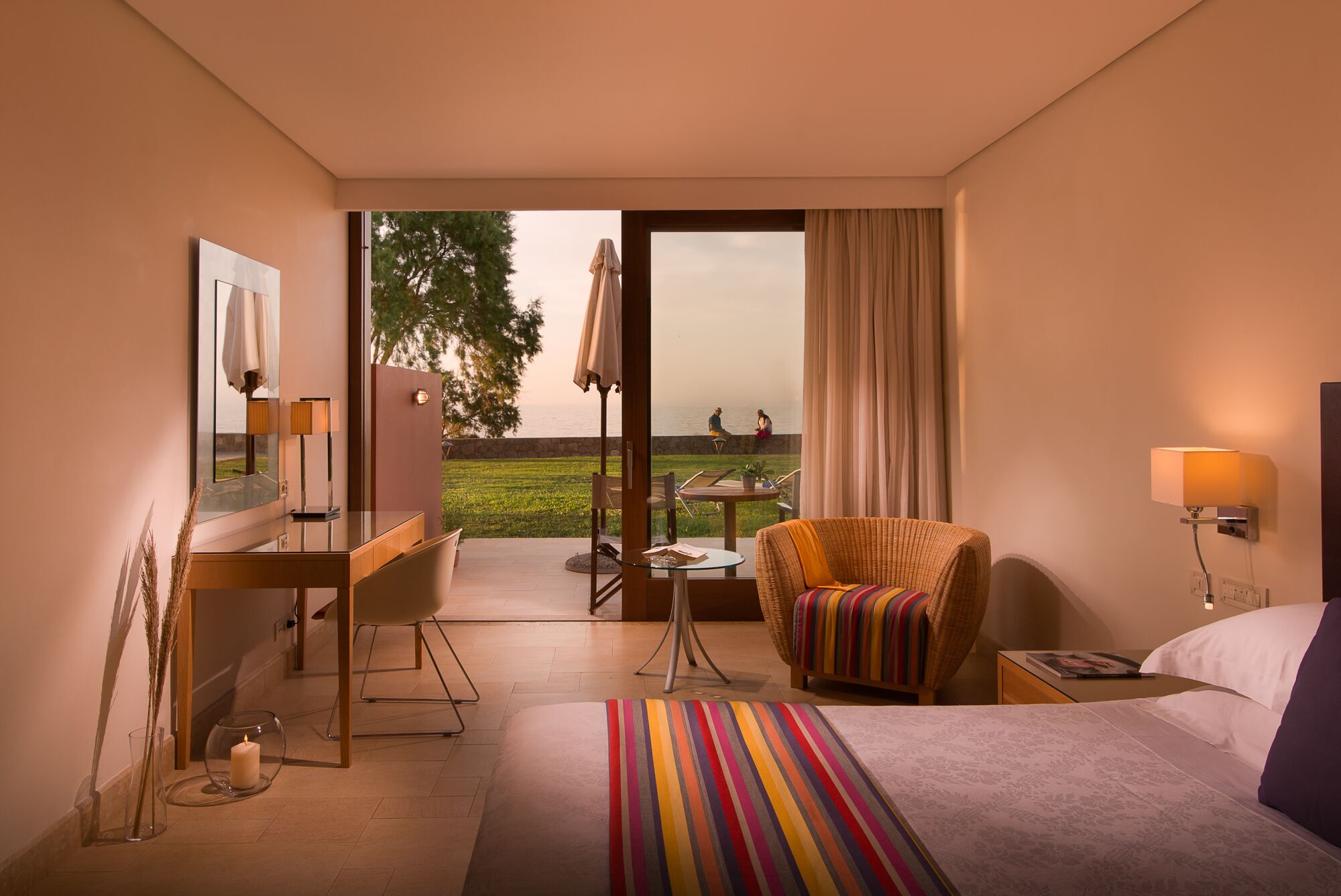 superior bungalow, sea facing | 1 bedroom, in-room safe, soundproofing, free wifi