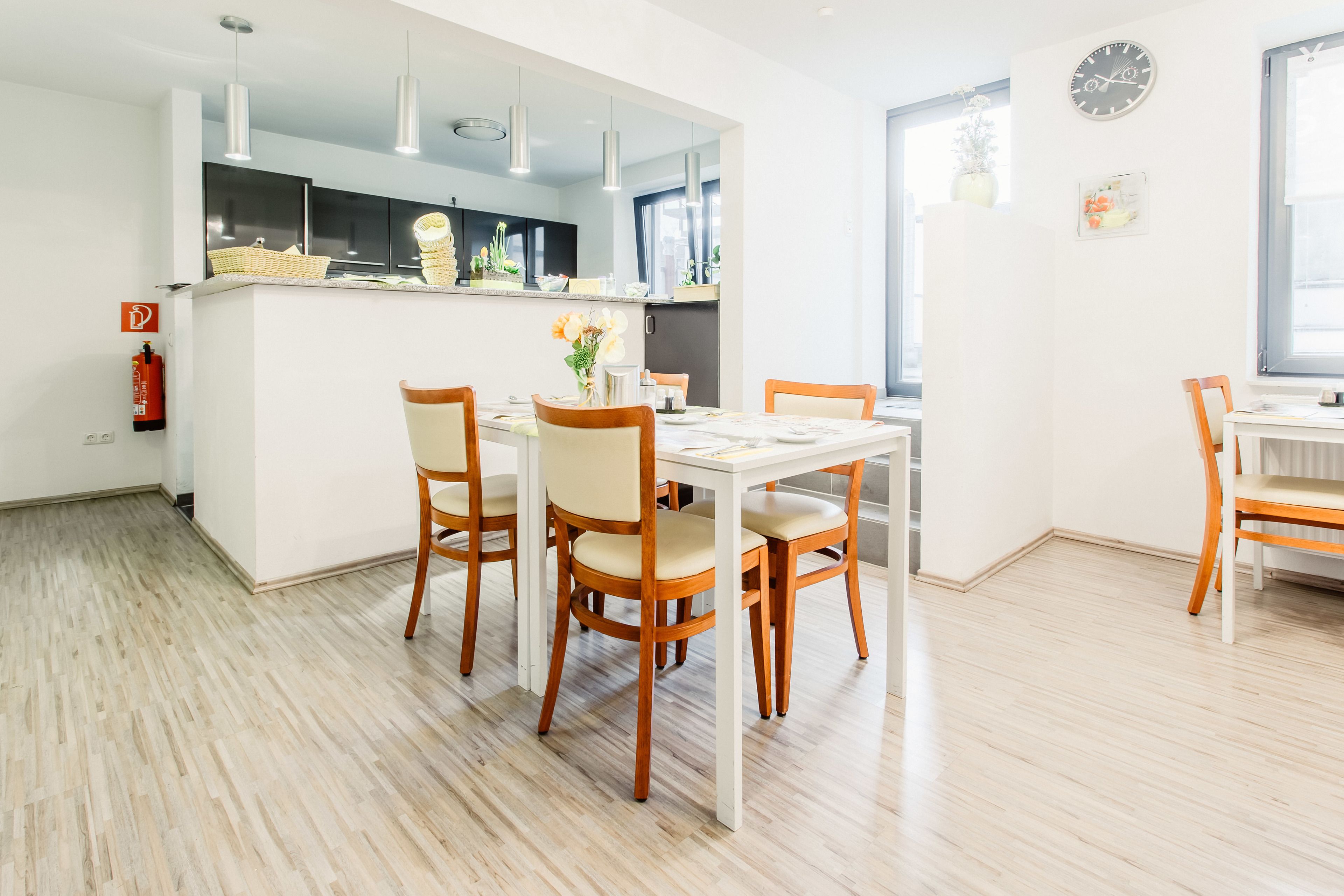 daily buffet breakfast (eur 10 per person)