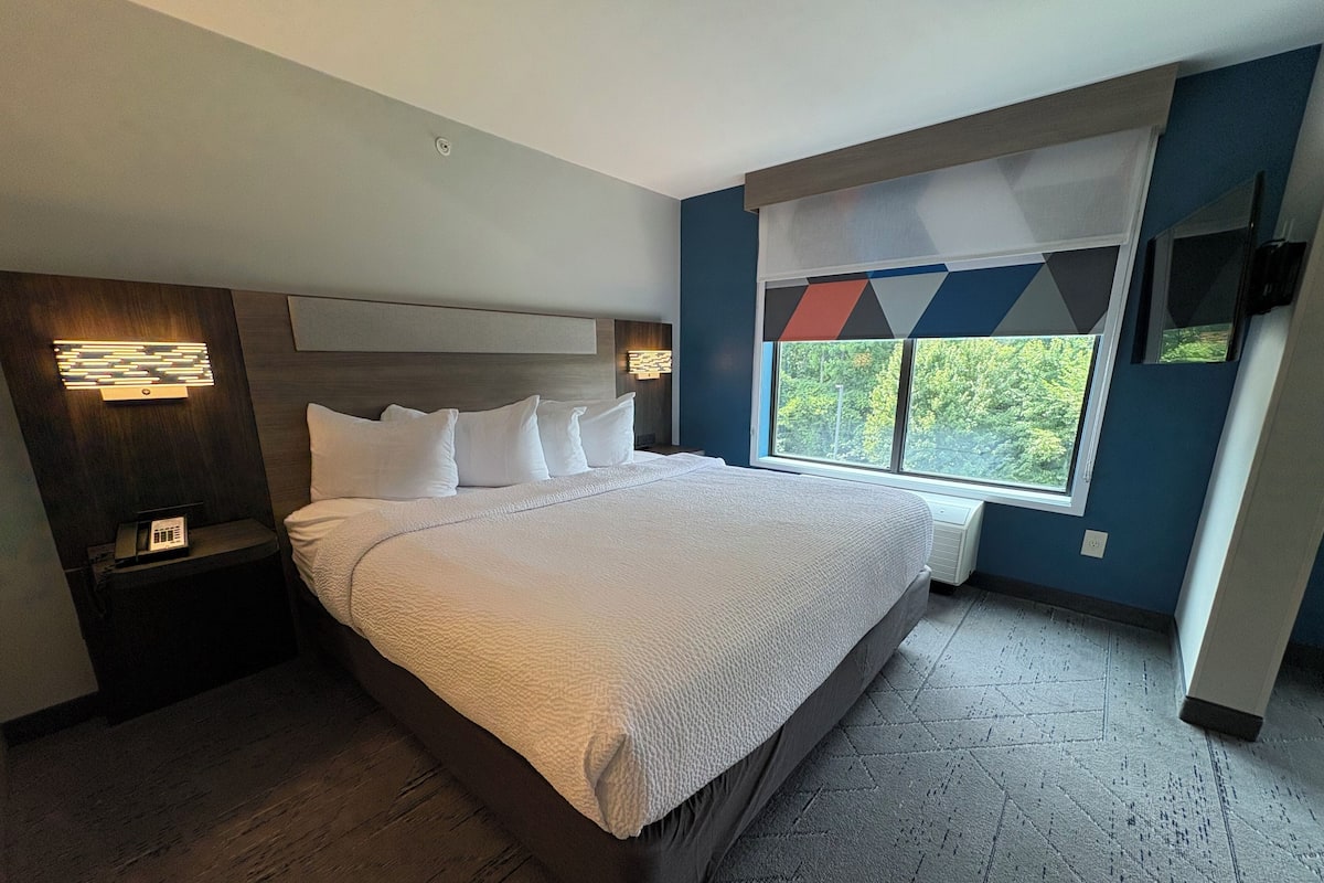 Couette en duvet d'oie, surmatelas, coffres-forts dans les chambres