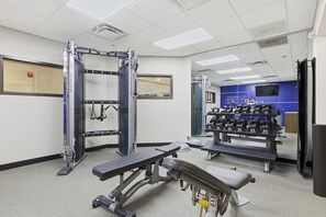 Fitness facility - Holiday Inn Express And Suites Raleigh West Lenovo Center by IHG (Raleigh)