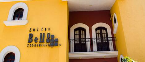 Fassade der Unterkunft