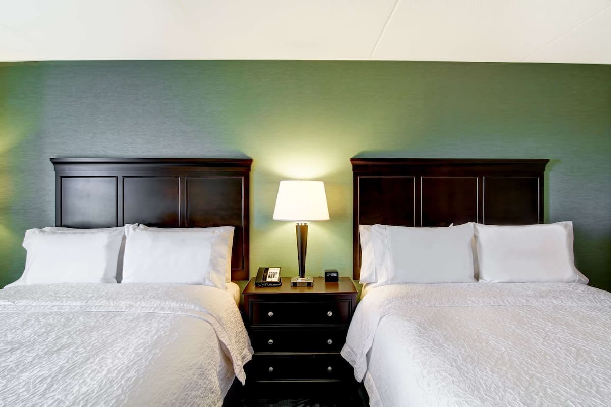 room, 2 queen beds, non smoking | hypo-allergenic bedding, pillow-top beds, in-room safe, desk