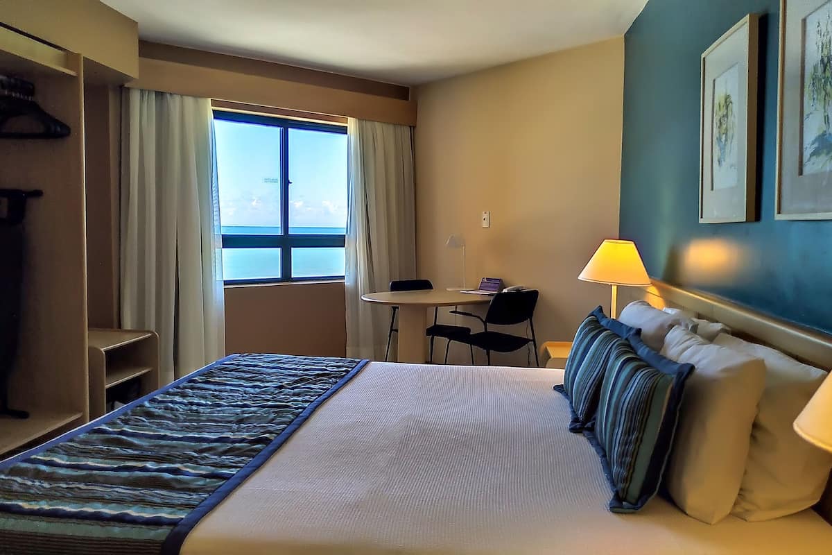 In-room safe, desk, laptop workspace, blackout drapes