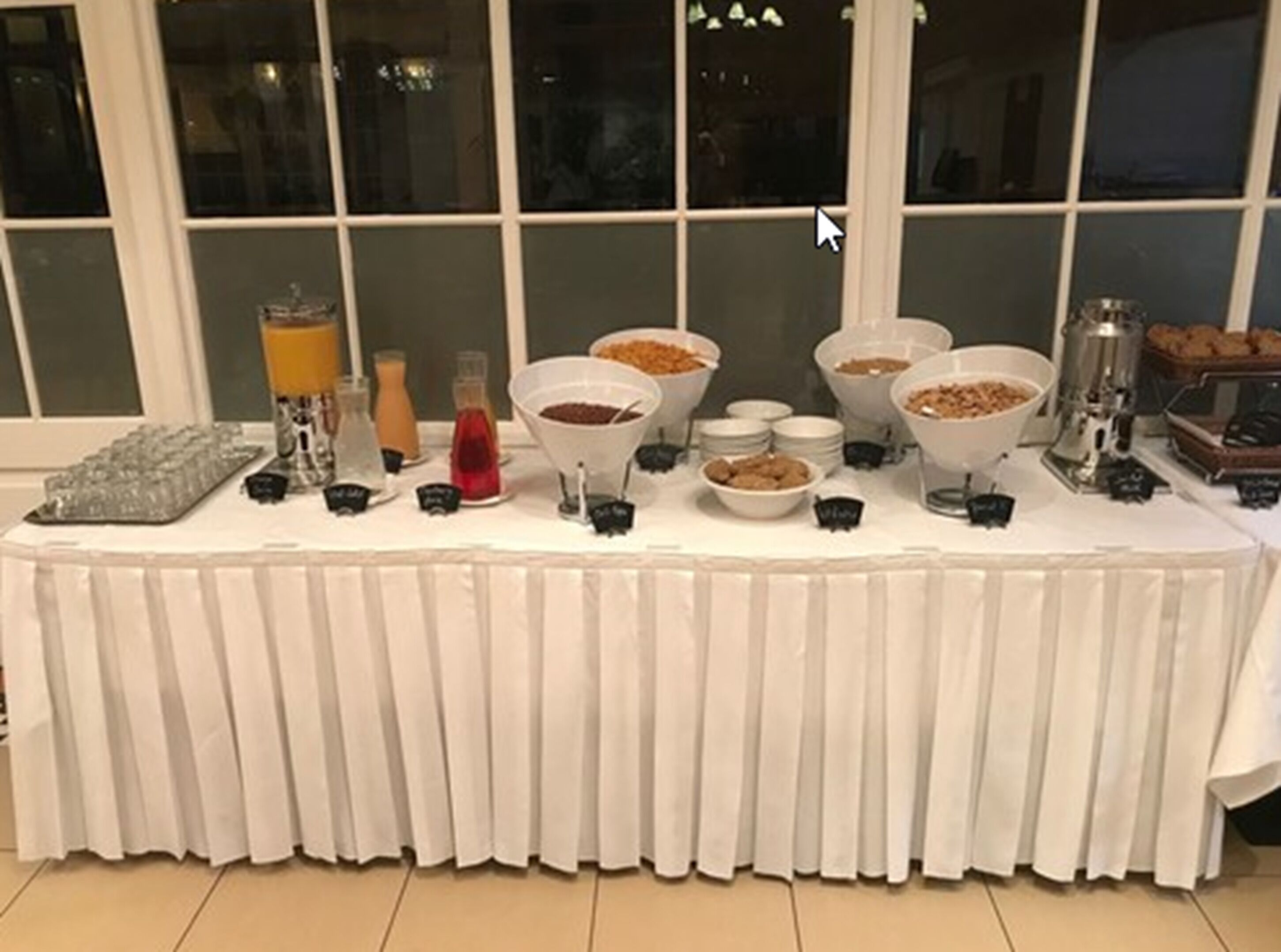 daily english breakfast for a fee