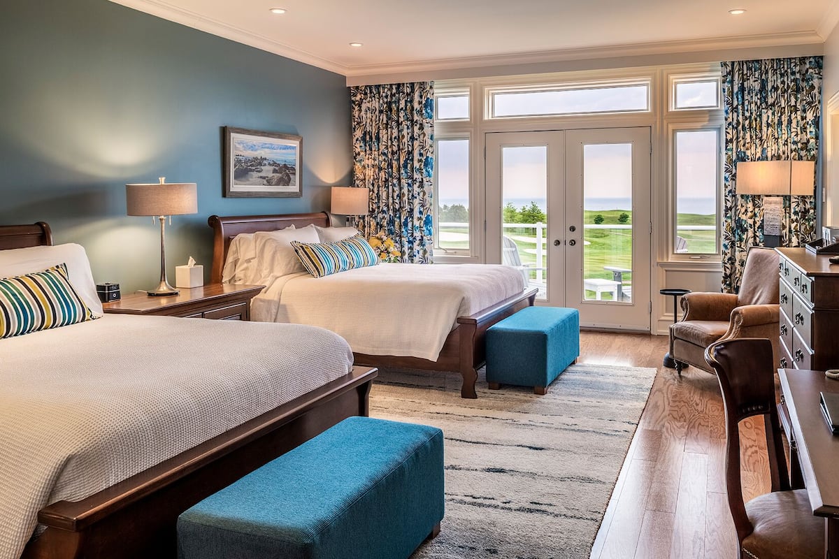 Suite studio, 2 grands lits | Literie de qualité, couette en duvet, lit avec matelas à plateau-coussin