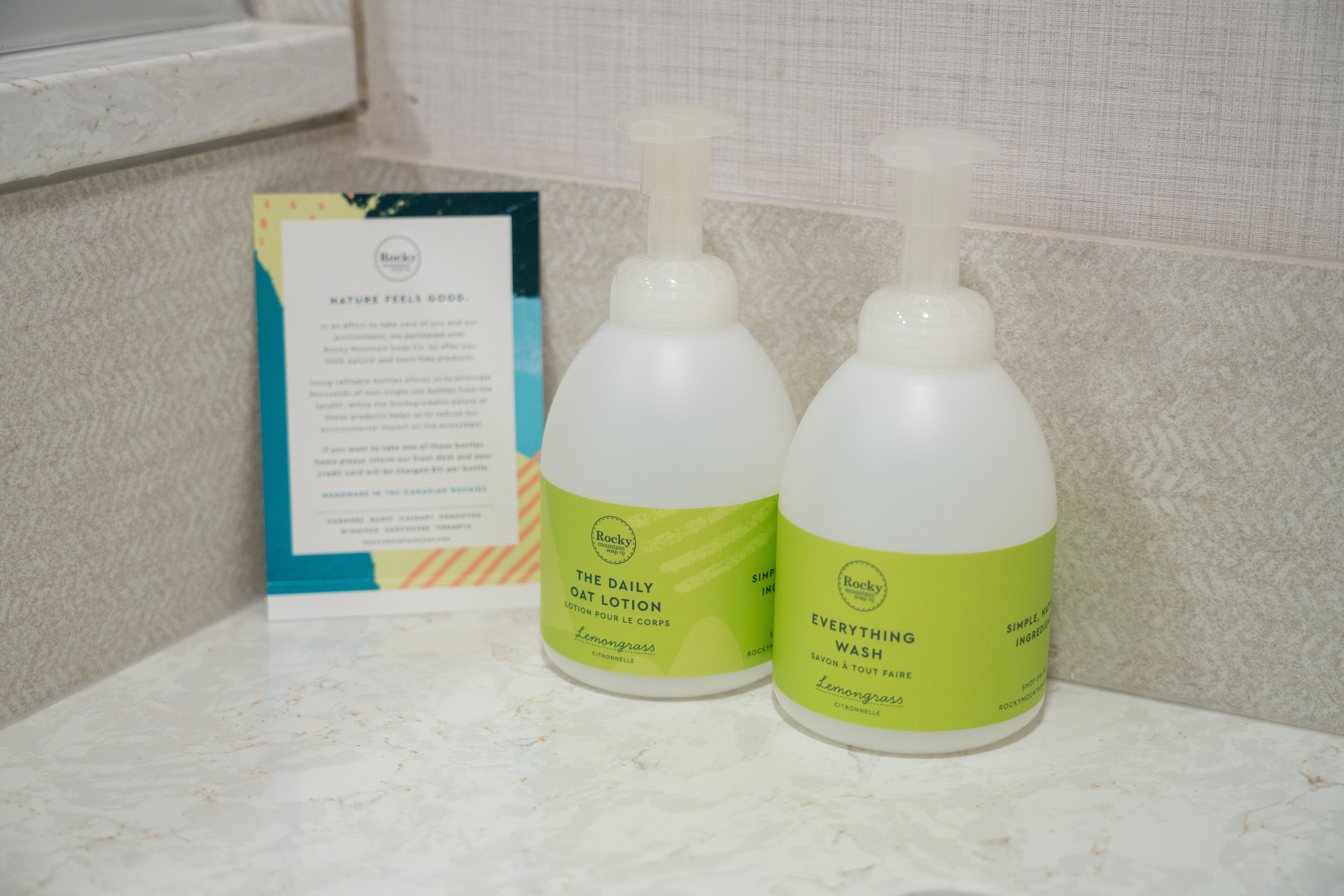 shower, eco-friendly toiletries, hair dryer, towels