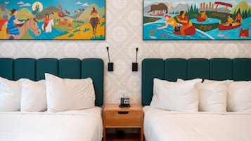 Superior Room, 2 Queen Beds | Hypo-allergenic bedding, in-room safe, blackout curtains, free WiFi