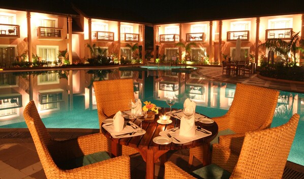 Alberca al aire libre 