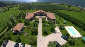 Aerial view - Agritur La Cort (Arco)