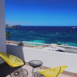 Superior Studio, Terrace, Sea View | 1 bedroom, in-room safe, desk, blackout drapes
