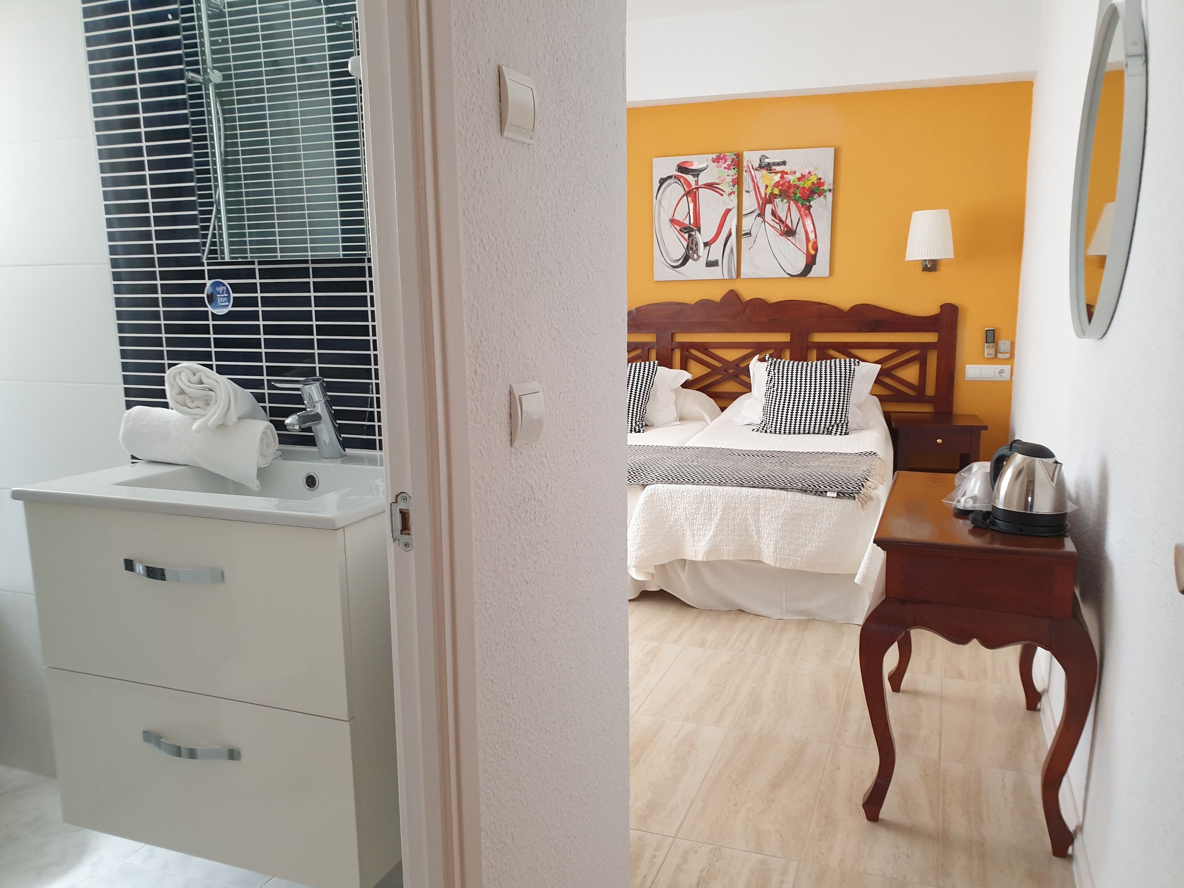 standard double room | pillow-top beds, minibar, in-room safe, individually decorated