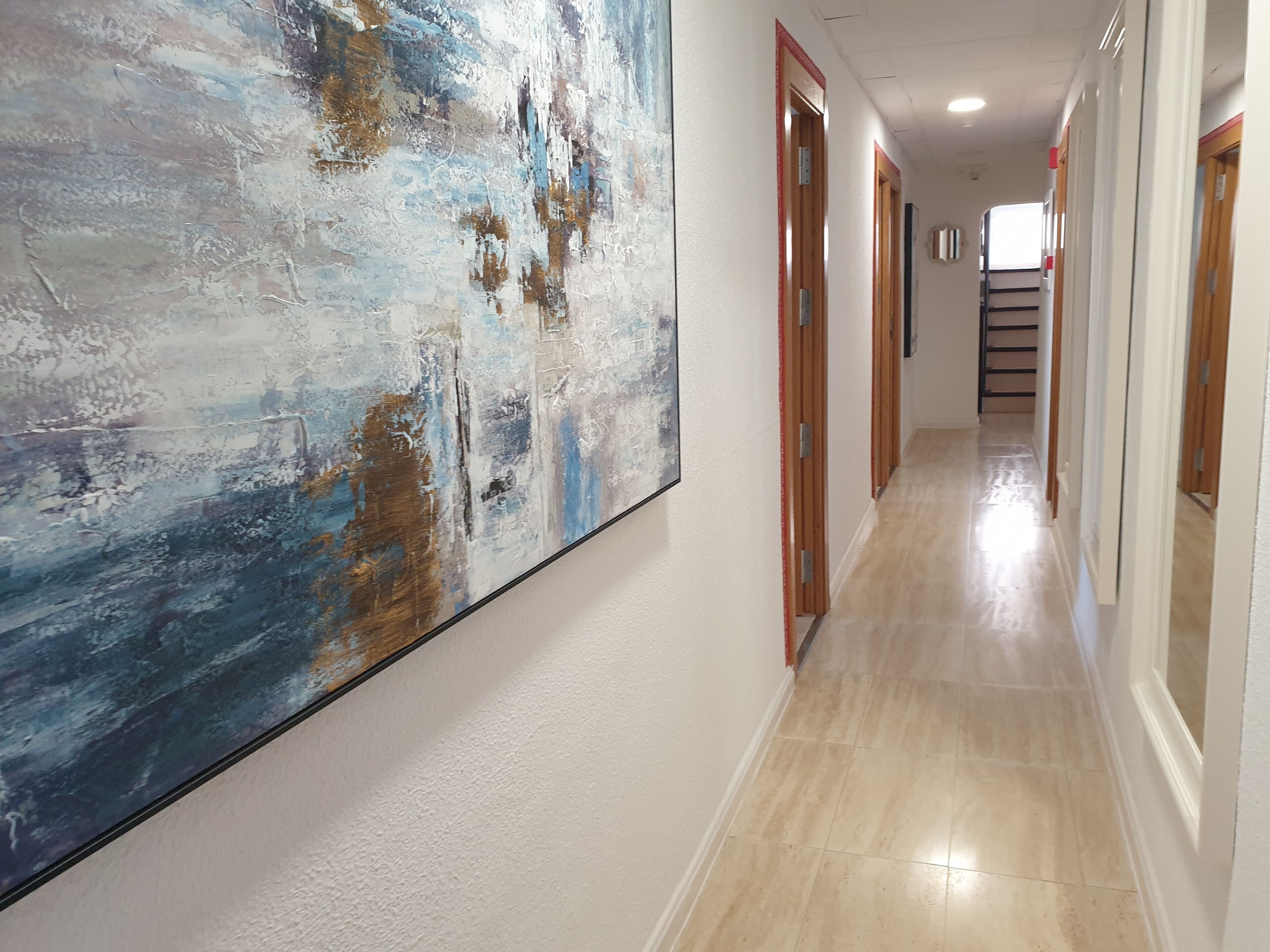 32-inch flat-screen tv with cable channels, tv, books