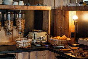 Morgenmadsbuffet hver dag mod et gebyr