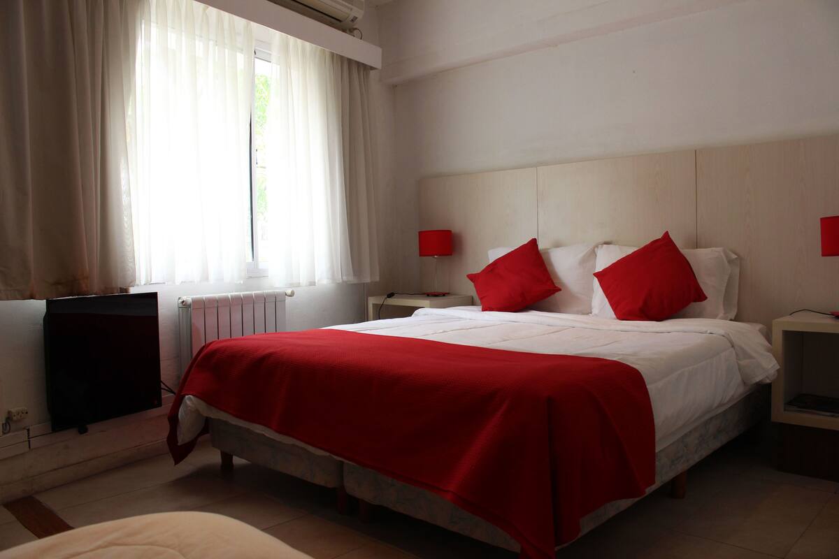 Quadruple Room, Multiple Beds | View from room