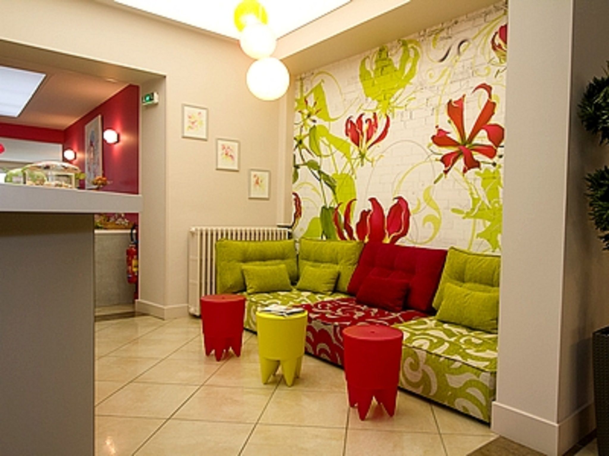 Sitzecke in der Lobby