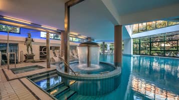 Piscine couverte, piscine extérieure