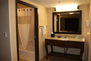 Hair dryer, towels