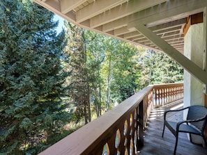 Mountain View King Suite with Fireplace | Terrace/patio