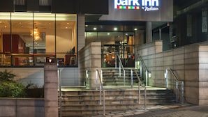 A hotel entrance with a sign reading "Park Inn by Radisson". - Park Inn by Radisson Aberdeen (Aberdeen)