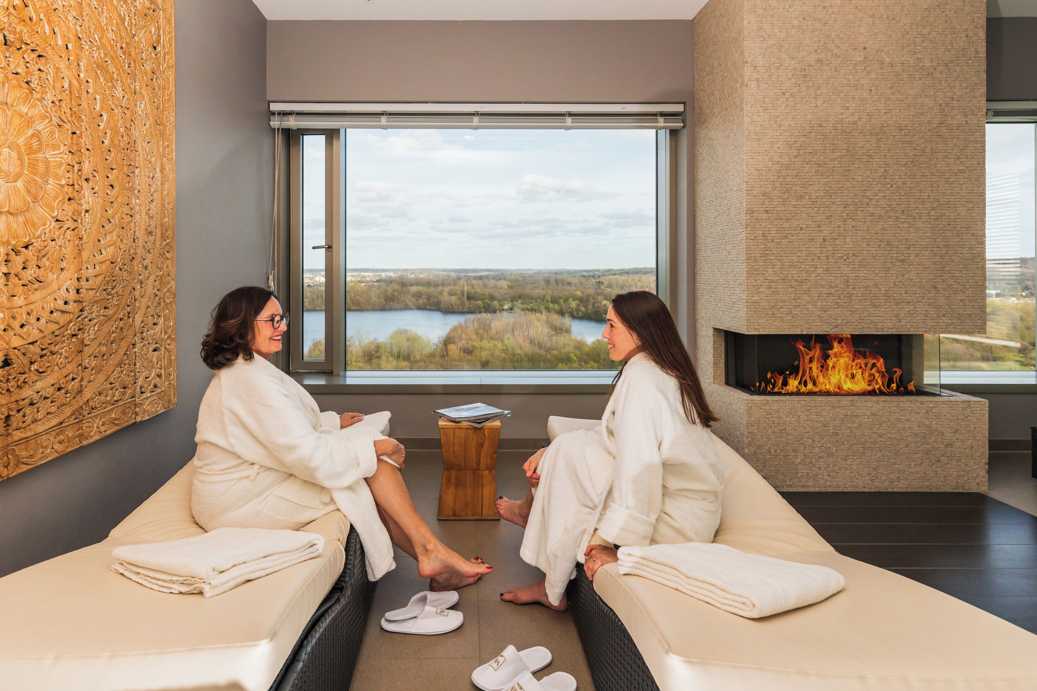 Sauna, steam room, hot stone massages, Thai massages, sports massages