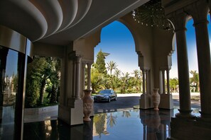 Entrada de la propiedad