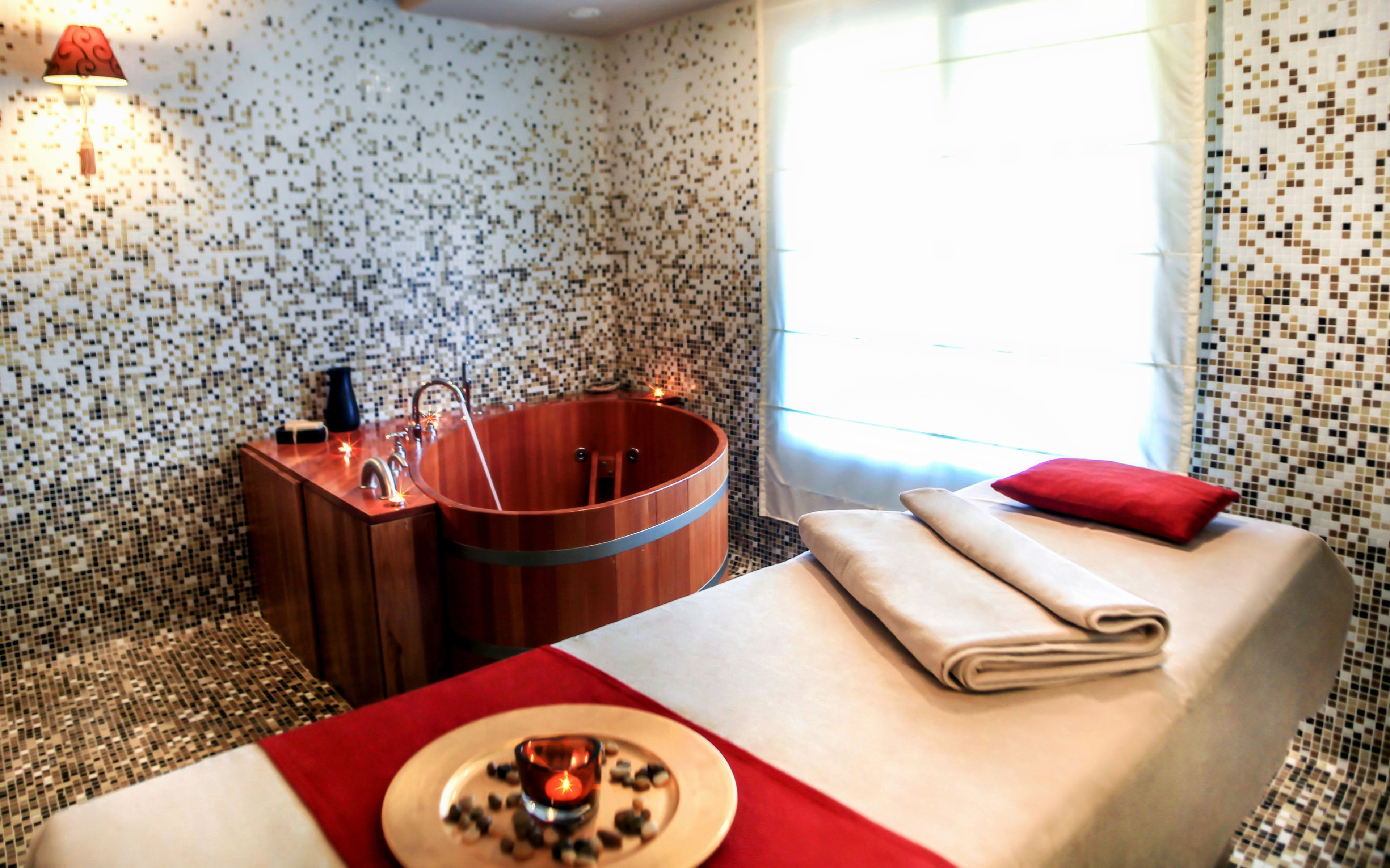 Baño turco/hammam, tratamientos corporales, aromaterapia