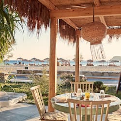 Breakfast, lunch, dinner served; Mediterranean cuisine, beach views