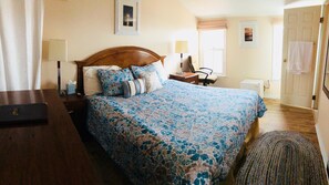 Individually decorated, individually furnished, iron/ironing board