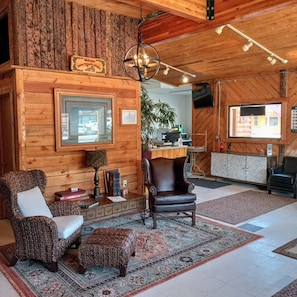 Zona de estar del vestíbulo