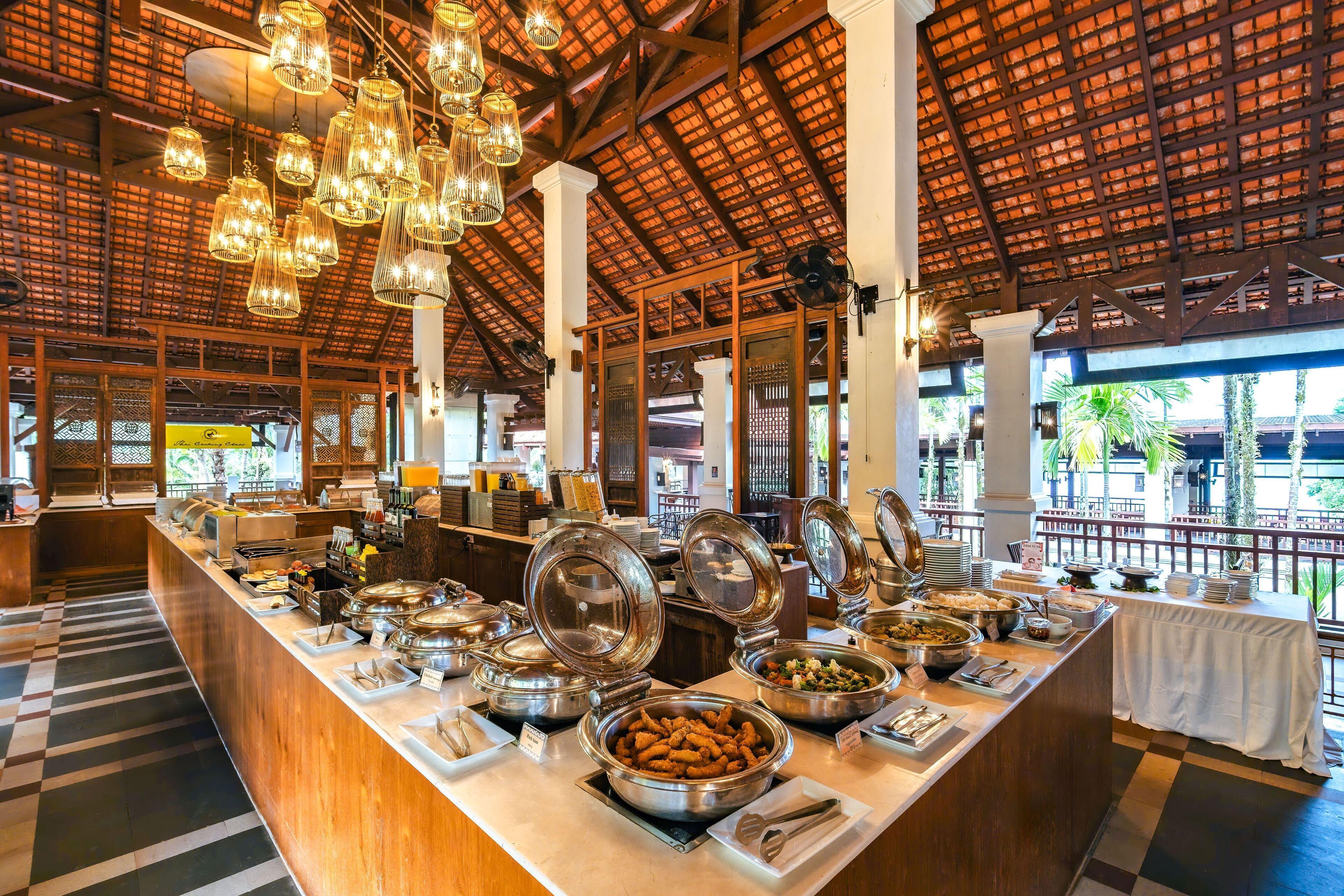 daily buffet breakfast (thb 650.00 per person)