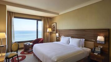 Biancheria da letto di alta qualità, minibar, una cassaforte in camera