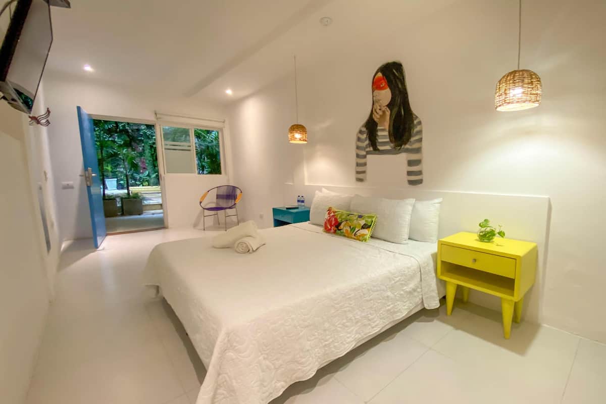 1 bilik tidur, peti besi dalam bilik, Wi-fi percuma, cadar katil