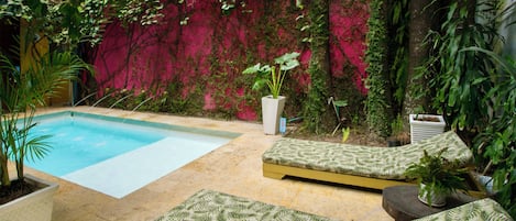 Indoor pool, outdoor pool, open 9:30 AM to 8:30 PM, sun loungers