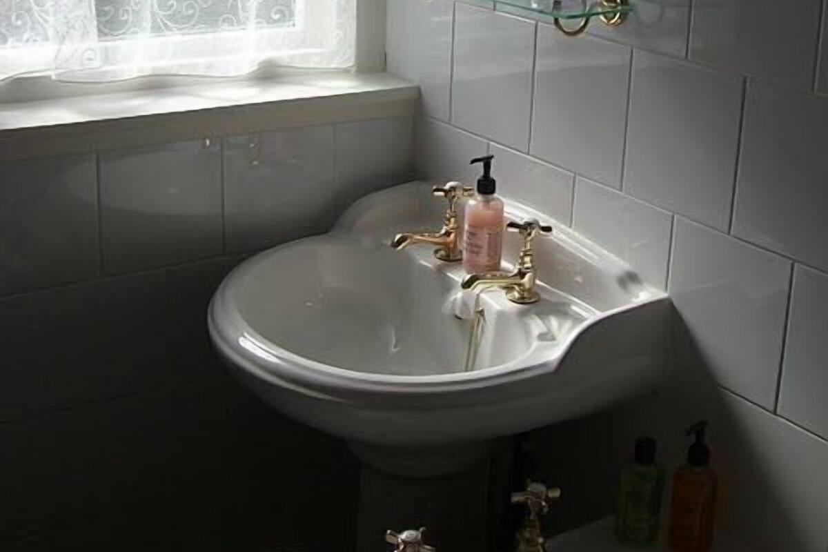 Waschbecken im Bad