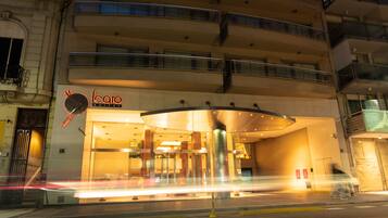 Front of property - evening/night