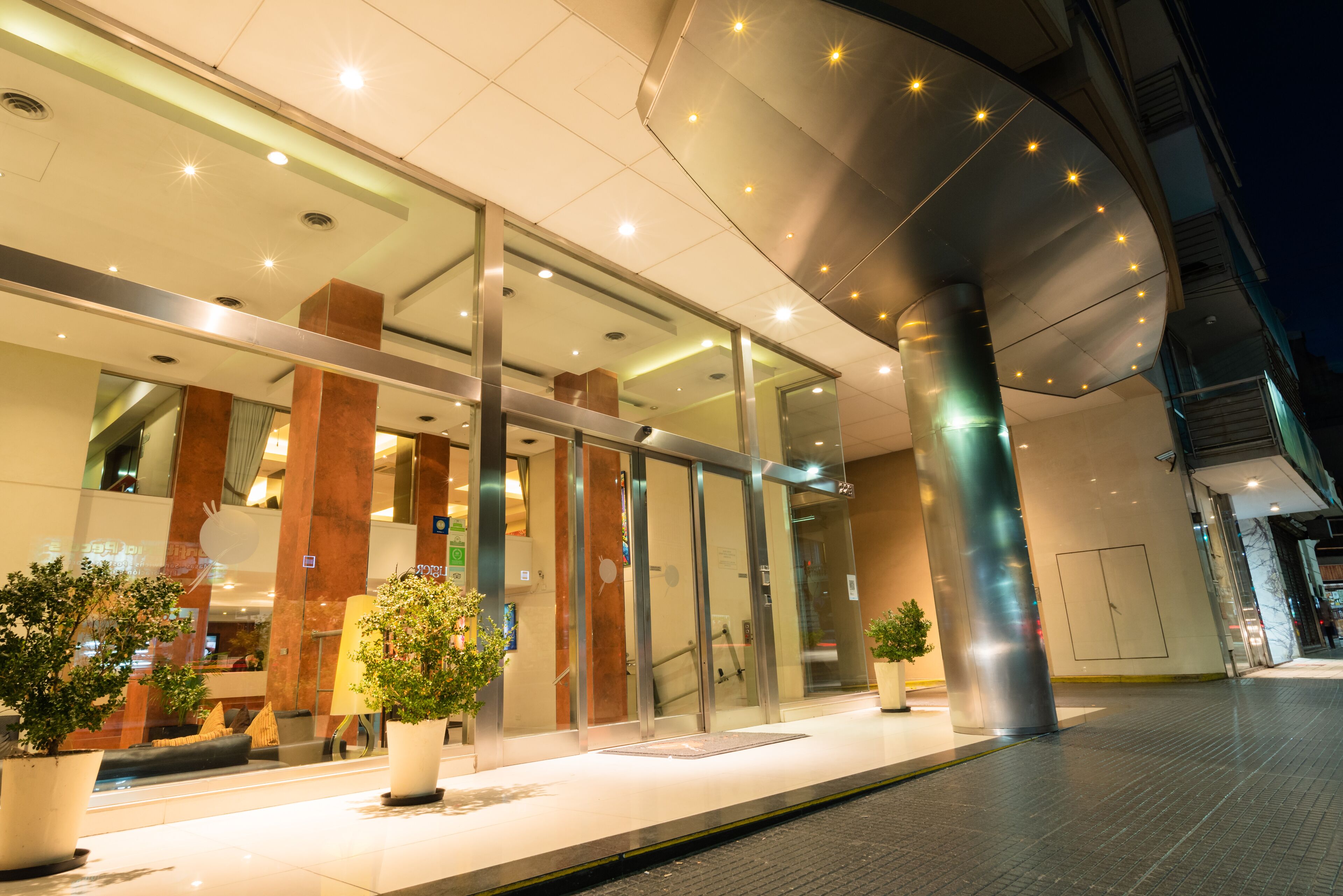 front of property – evening/night