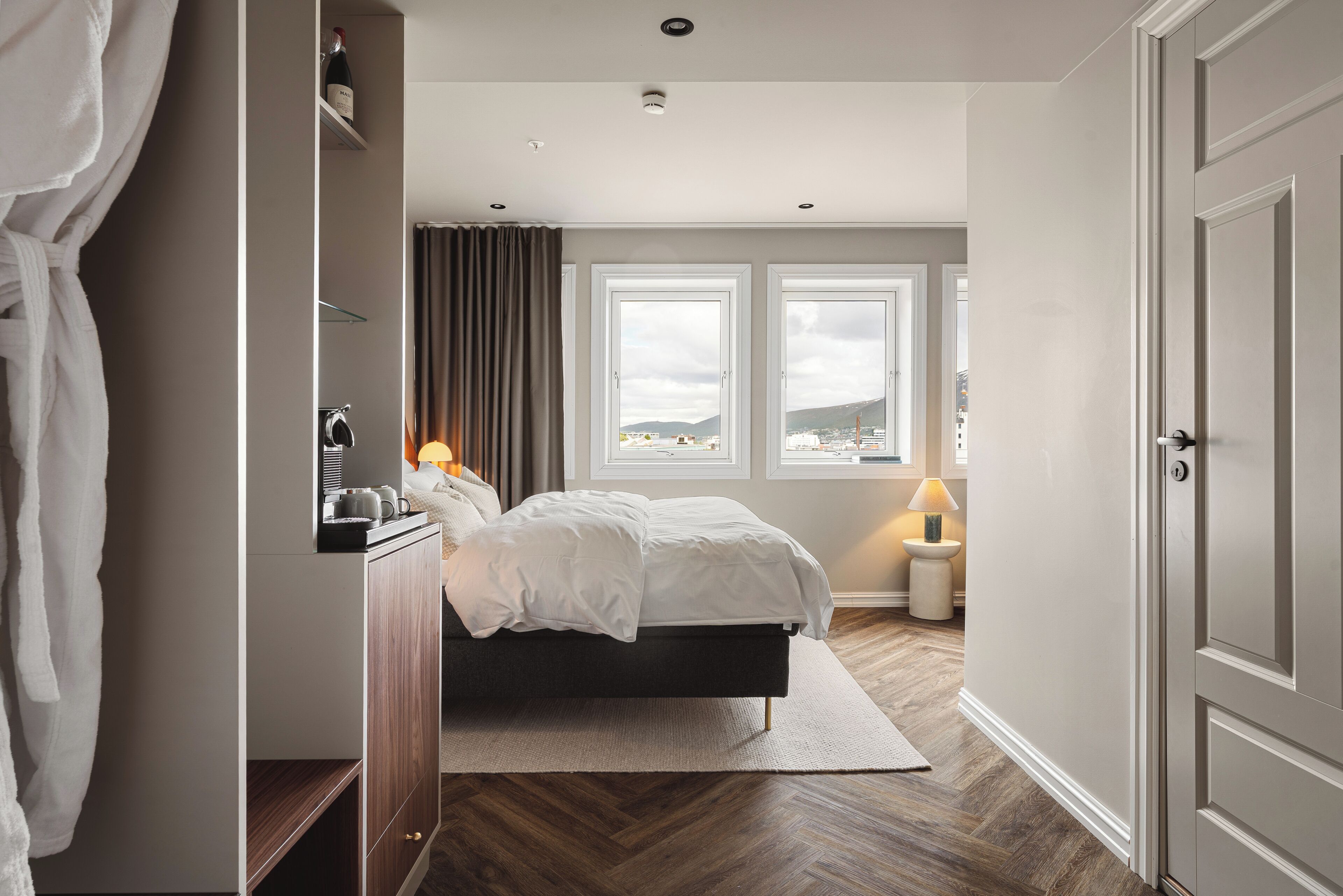 Camas Select Comfort, insonorización, wifi gratis y ropa de cama 
