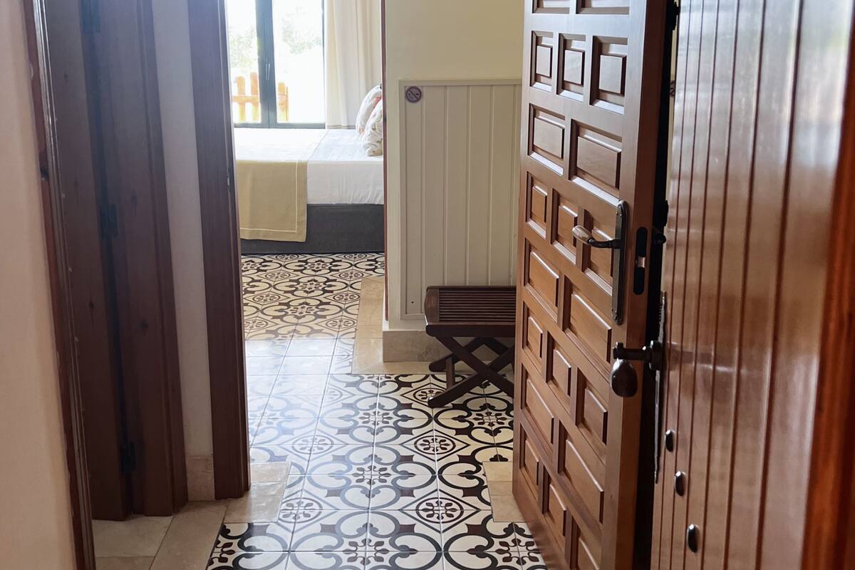 panoramic double room | minibar, in-room safe, desk, laptop workspace