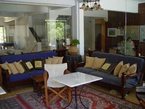 Zona de estar del vestíbulo