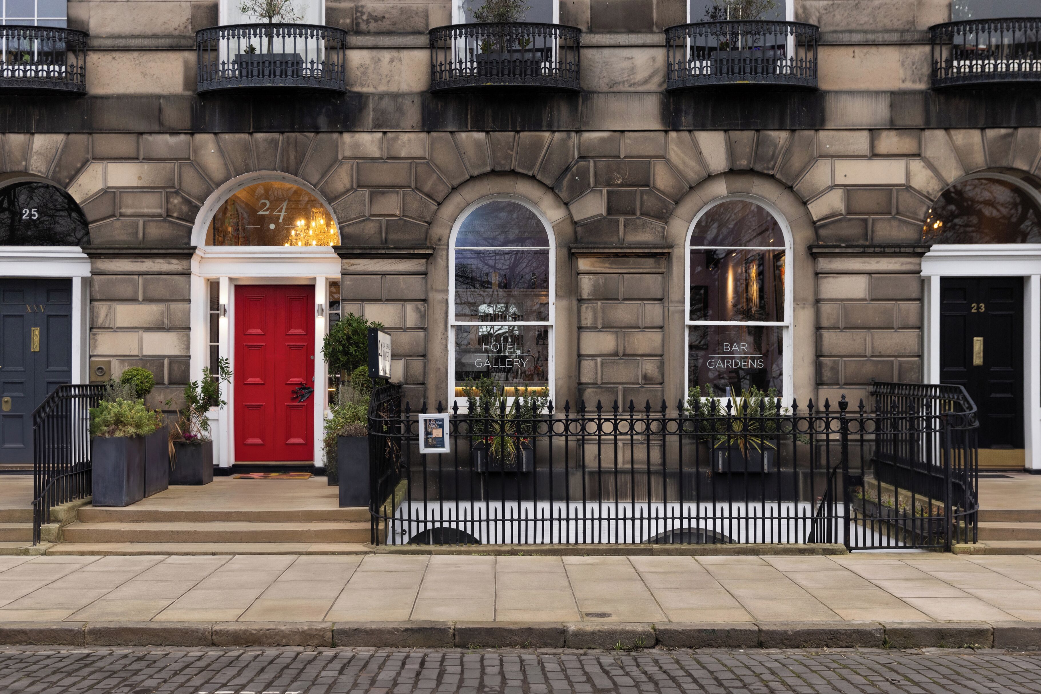 Facciata della struttura