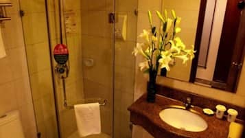 Free toiletries, hair dryer, slippers