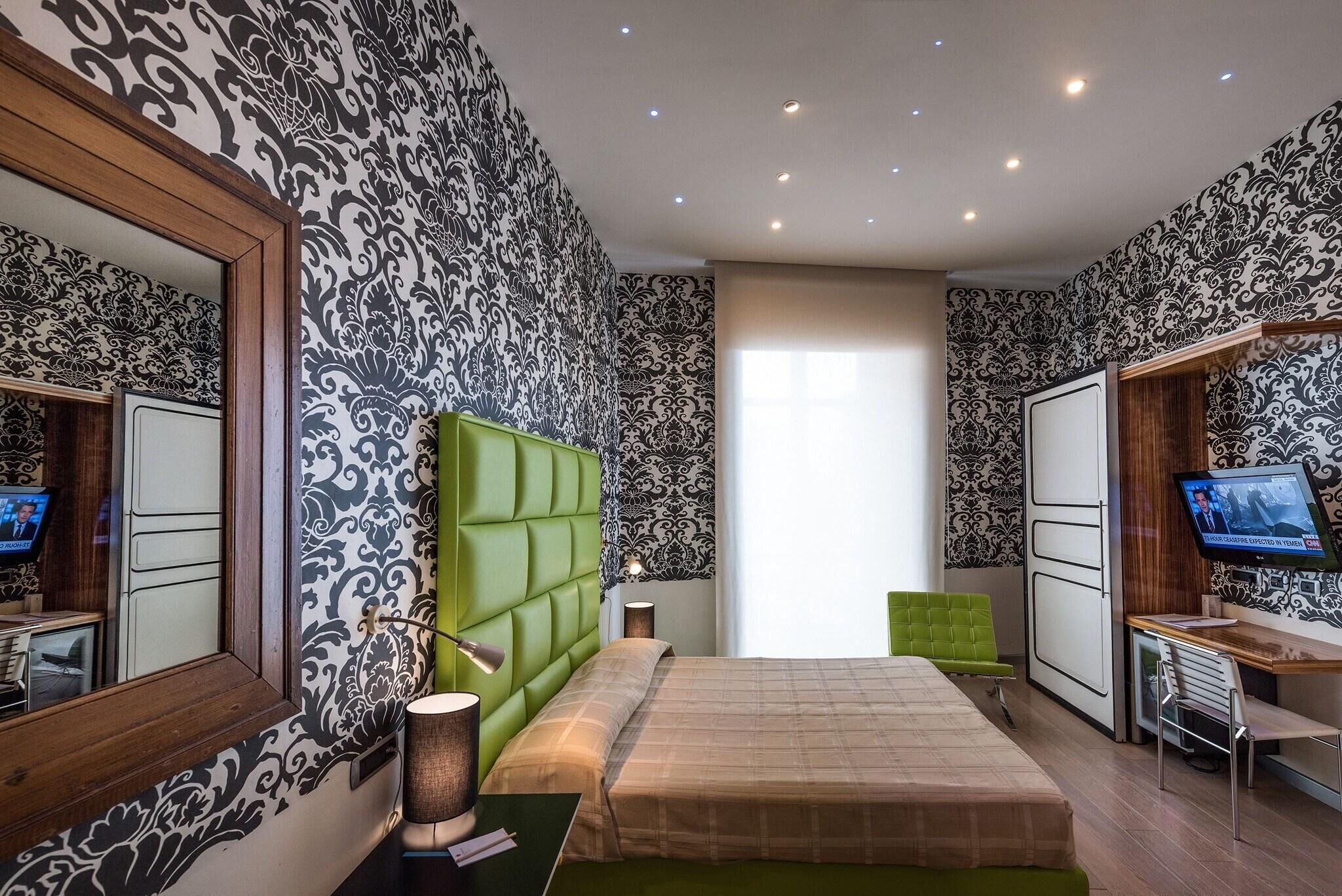 Premium bedding, minibar, in-room safe, desk