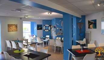 Daily buffet breakfast (EUR 12.50 per person)